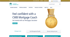 Desktop Screenshot of cwbank.com